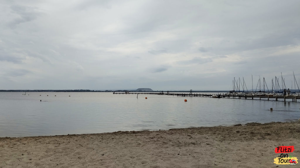 Erstes Chillen am Nordstrand