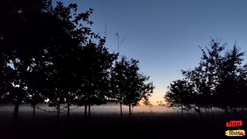 Die ersten Sonnenstrahlen